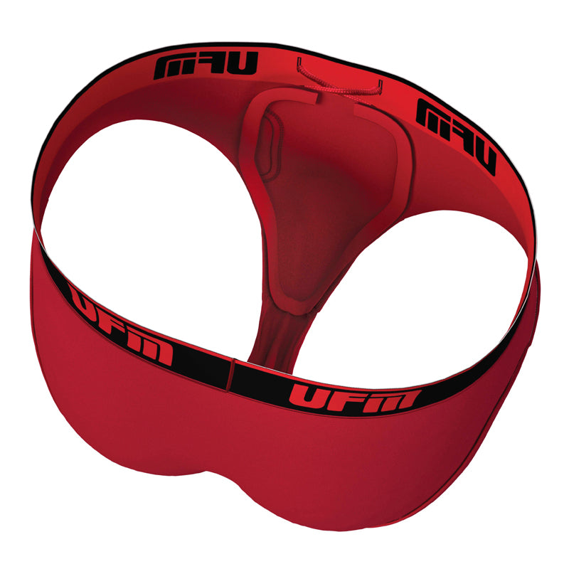 Parent UFM Underwear for Men Everyday Bamboo 0 inch Brief Red Inside 800