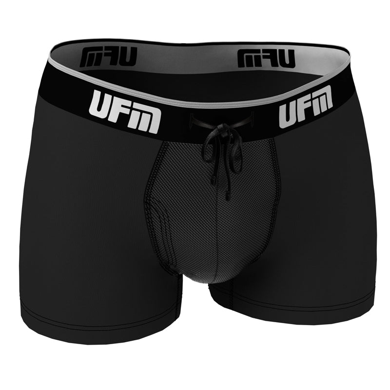 Mens Underwear Separate Penis Ball Pouch Breathable Comfort Sport Stretch  Trunks