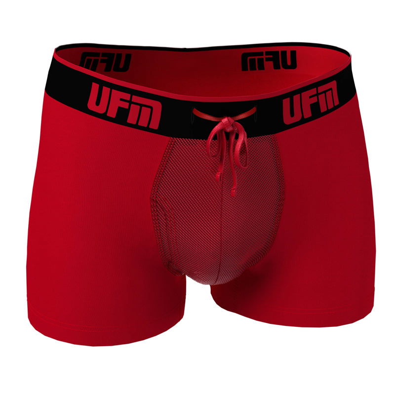UFM Mens Underwear, Polyester-Spandex Mens Briefs, Regular and Adjustable  Support Pouch Men Underwear, 28-30 waist, Gray