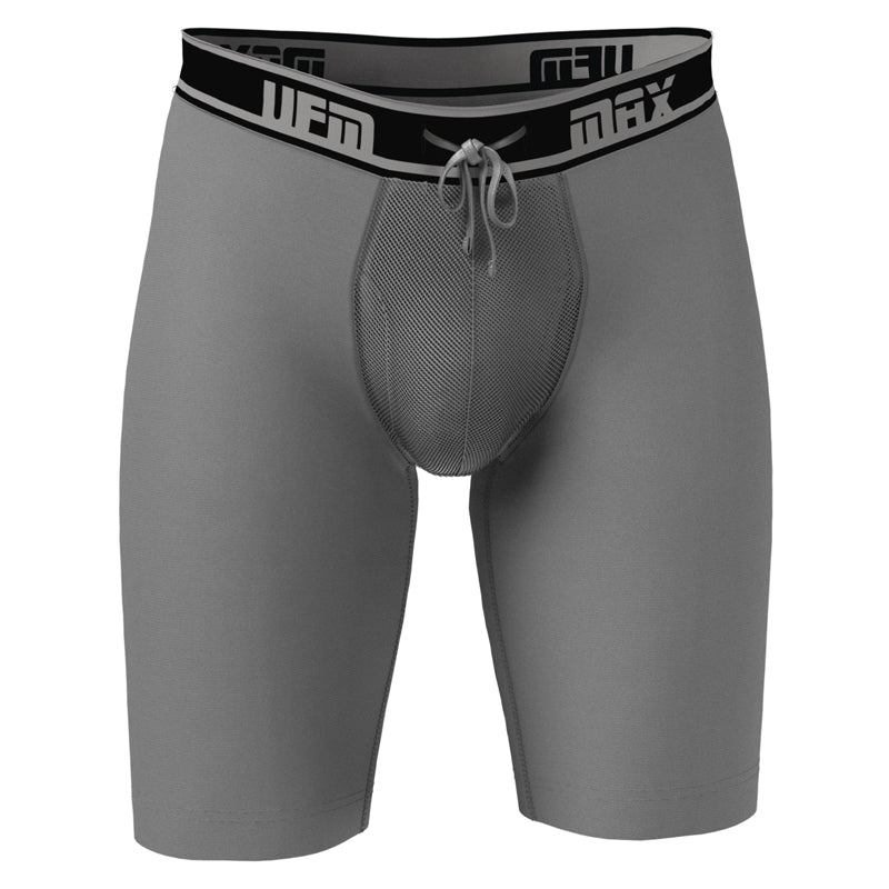 MAX Support 9 Inch Boxer Briefs Polyester Gen 3.1 Available in Black and  Gray