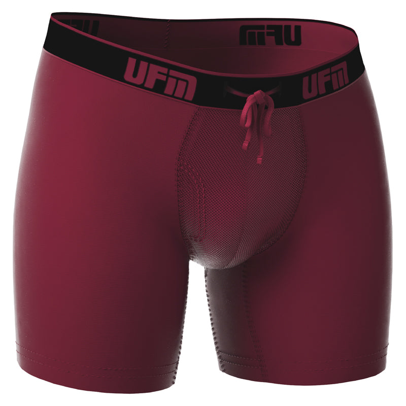 UFM 3.0 Underwear for Men Adjustable Boxer Brief 6 Red